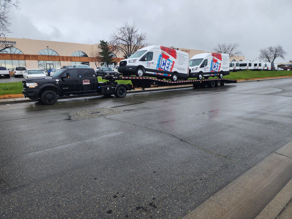 STEP DECK CAR HAULING